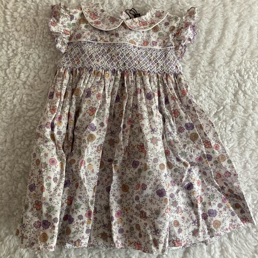 Fleurisse Betty smoked baby dress